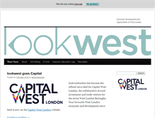 Tablet Screenshot of lookwestlondon.com